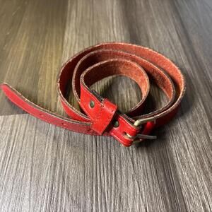 Vintage Arrow Genuine Leather Belt 1" Wide Women's Size Medium